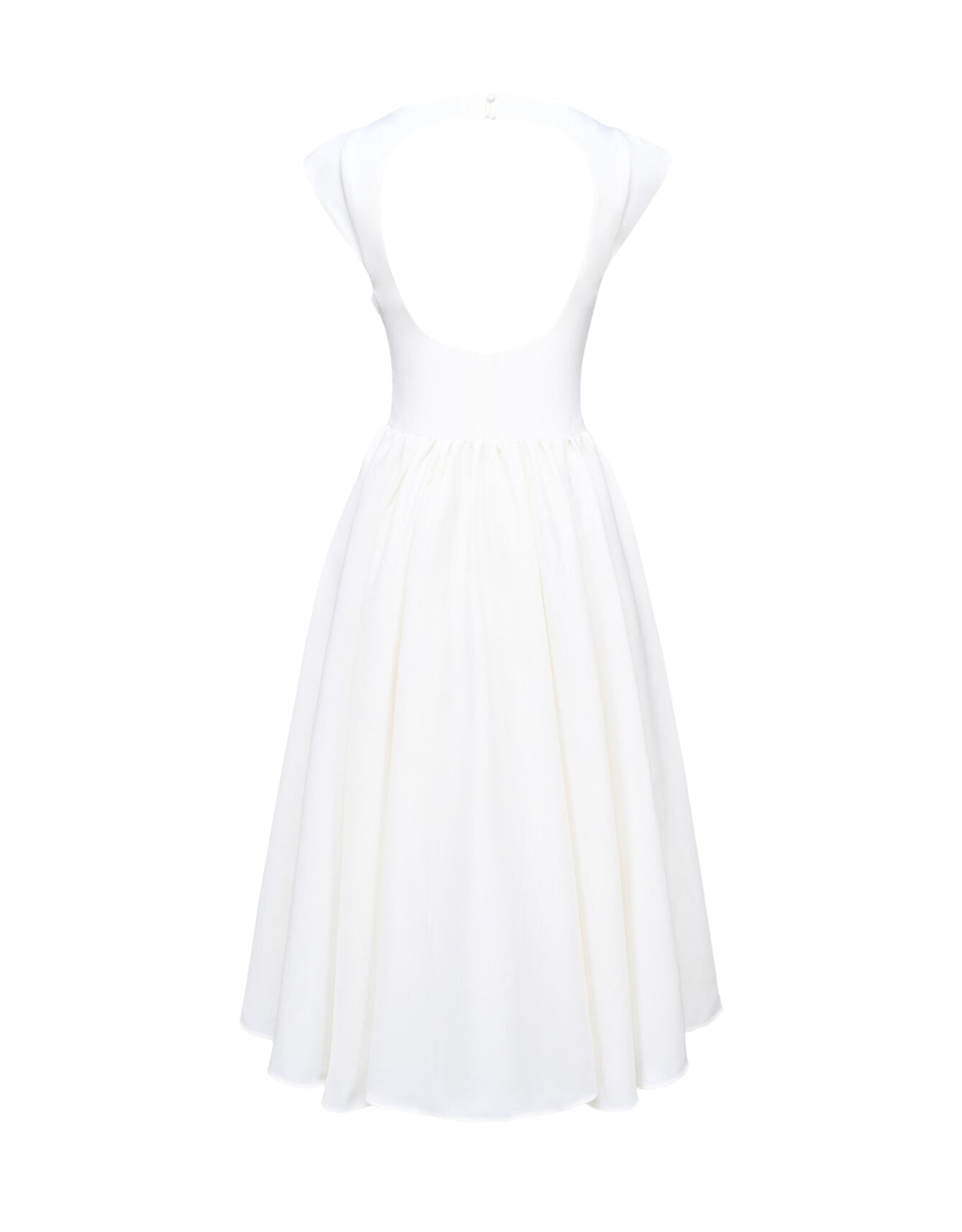 Anastasia Midi Dress - White