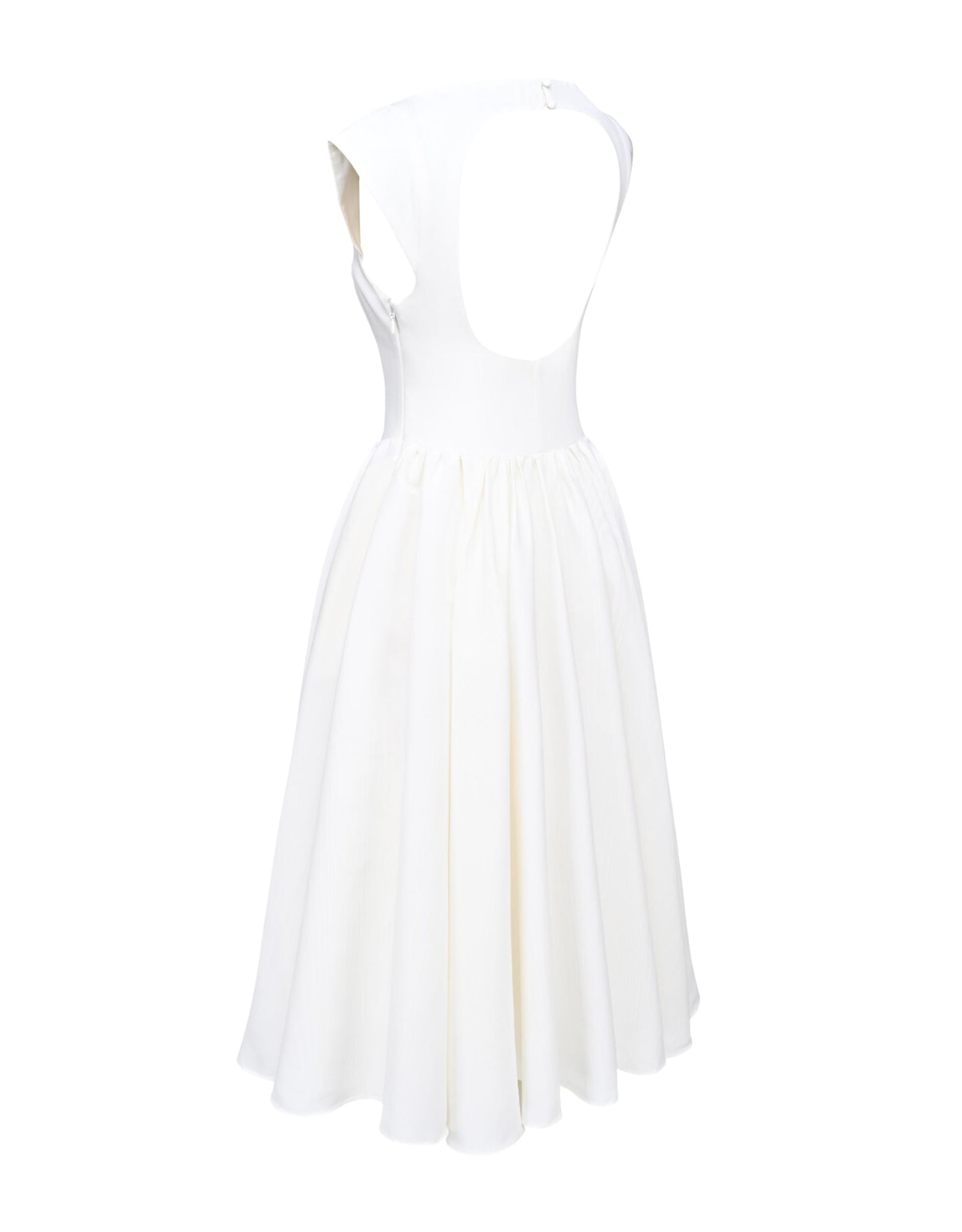 Anastasia Midi Dress - White