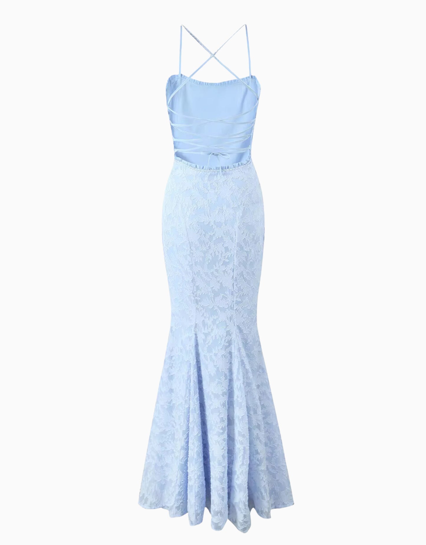 Maude Maxi Dress - Sky Blue