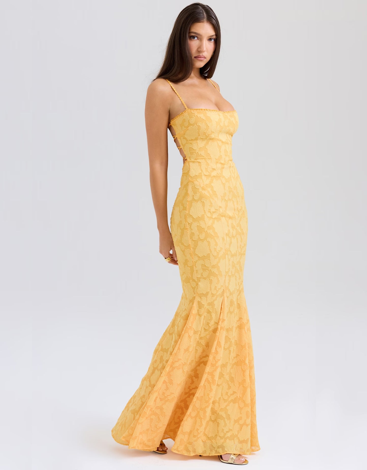 Maude Maxi Dress - Yellow