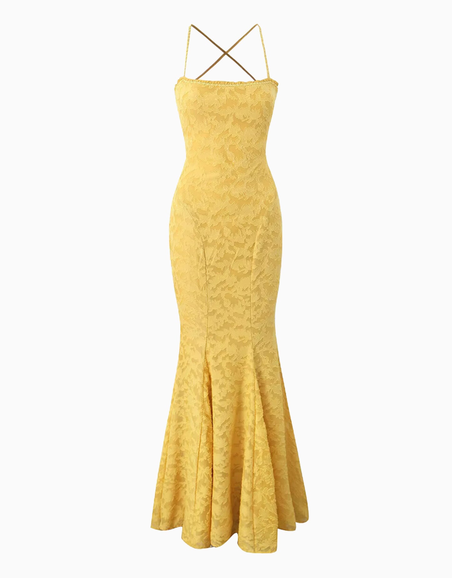 Maude Maxi Dress - Yellow