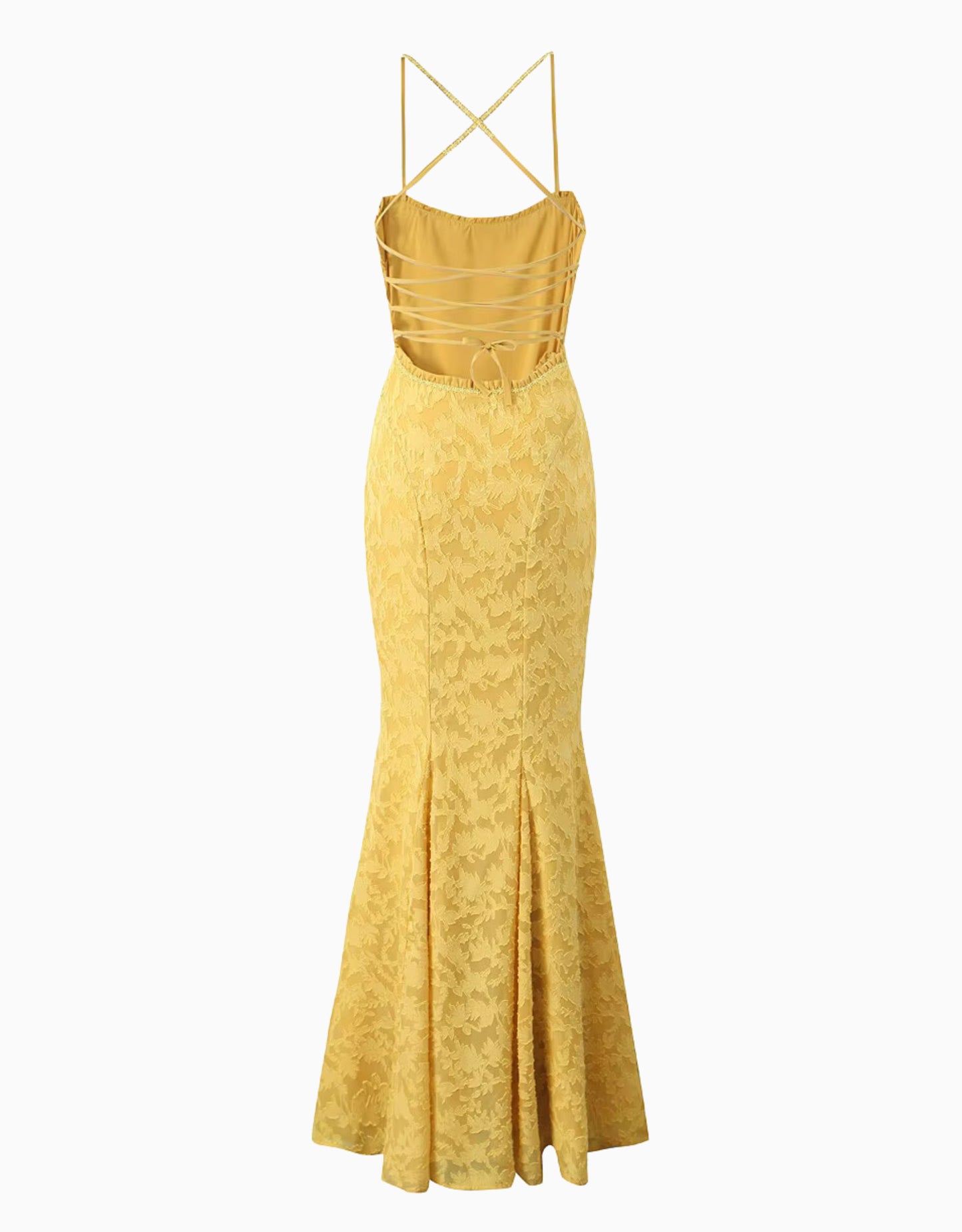 Maude Maxi Dress - Yellow