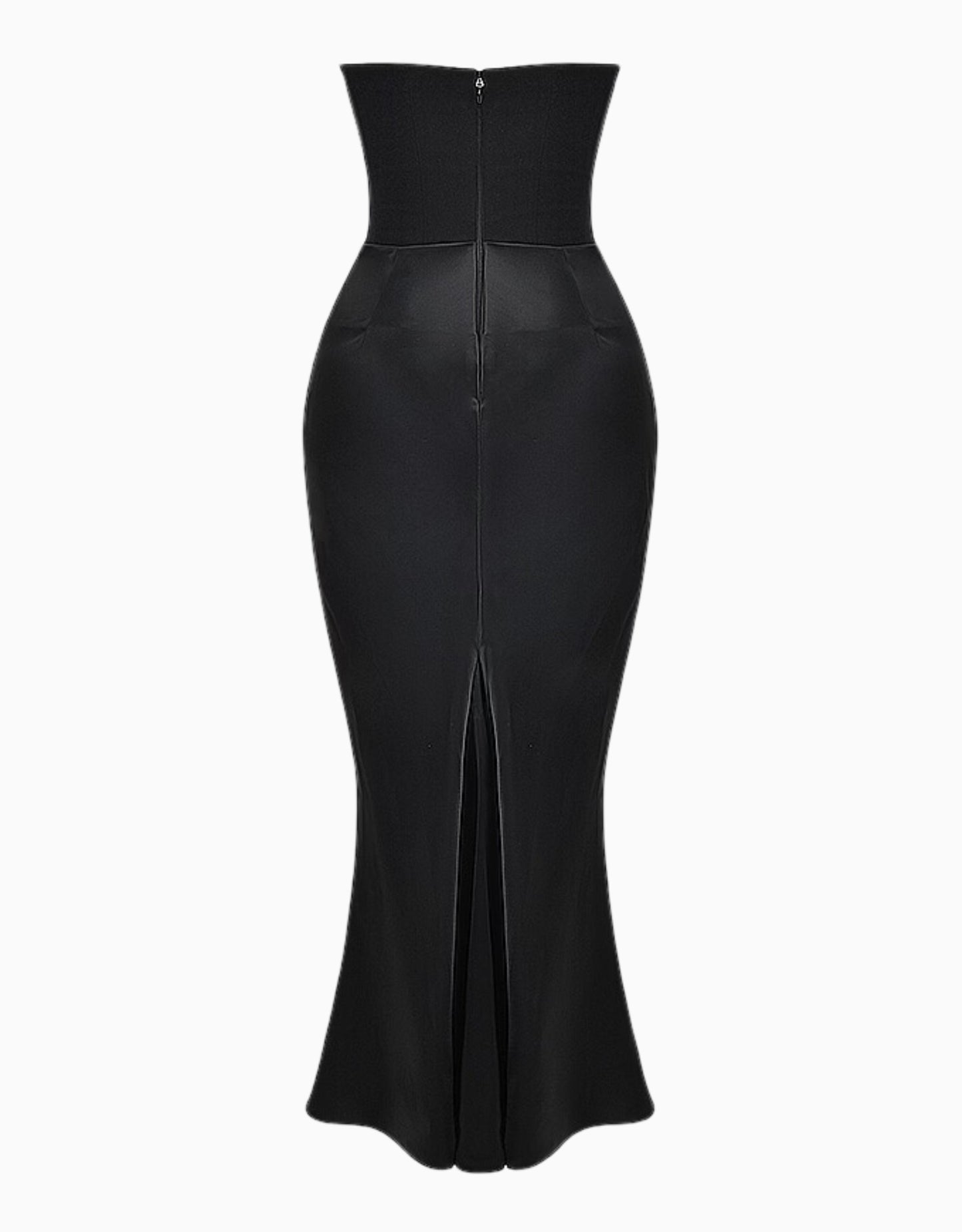 Solana Corset Maxi Dress - Black