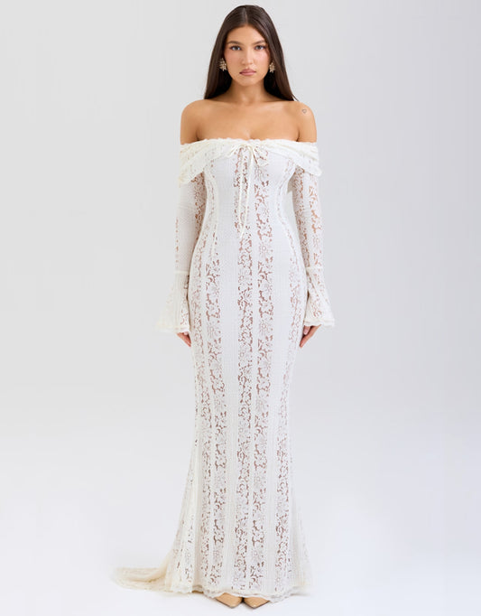 Celeste Maxi Dress - White