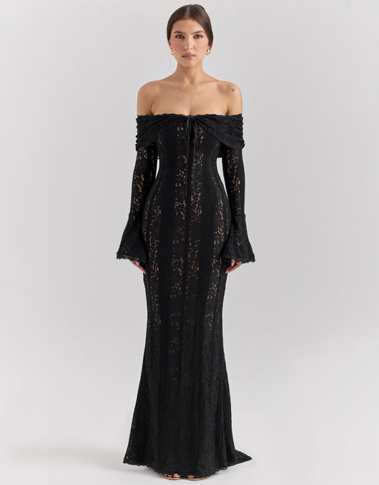 Celeste Maxi Dress - Black