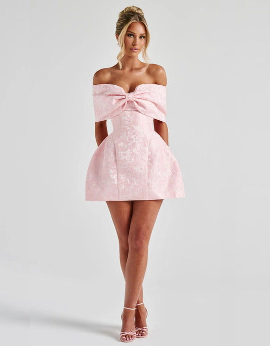 Sabella Mini Dress - Pink